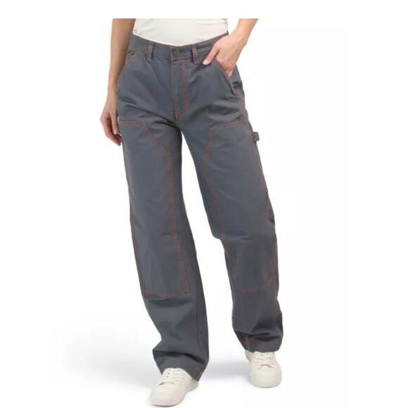 UO BDG contrast Stitch Carpenter Pants - Picture 2 of 11